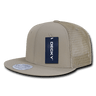 Decky 6 Panel High Profile Structured Ripstop Trucker | Decky 241 Khaki OSFM