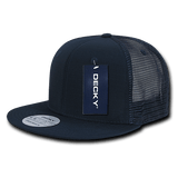 Decky 6 Panel High Profile Structured Ripstop Trucker | Decky 241 Navy OSFM