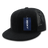 Decky 6 Panel High Profile Structured Terry Trucker | Decky 1081 Black/Black OSFM
