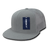 Decky 6 Panel High Profile Structured Terry Trucker | Decky 1081 Light Grey/Light Grey OSFM