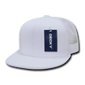 Decky 6 Panel High Profile Structured Terry Trucker | Decky 1081 White/White OSFM