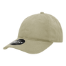 Decky 6 Panel Low Profile Relaxed Brushed Cotton Dad Hat | Decky 112 Khaki OSFM Hats