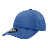 Decky 6 Panel Low Profile Relaxed Brushed Cotton Dad Hat | Decky 112 Royal OSFM Hats