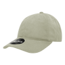 Decky 6 Panel Low Profile Relaxed Brushed Cotton Dad Hat | Decky 112 Stone OSFM Hats