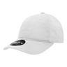 Decky 6 Panel Low Profile Relaxed Brushed Cotton Dad Hat | Decky 112 White OSFM Hats
