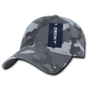 Decky 6 Panel Low Profile Relaxed Camo Dad Hat | Decky 216 Urban OSFM Hats