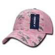 Decky 6 Panel Low Profile Relaxed Camo Trucker | Decky 225 Pink Digital OSFM