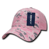 Decky 6 Panel Low Profile Relaxed Camo Trucker | Decky 225 Pink Digital OSFM