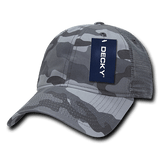 Decky 6 Panel Low Profile Relaxed Camo Trucker | Decky 225 URBAN OSFM
