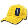 Decky 6 Panel Low Profile Relaxed Contra - Stitch Dad Hat | Decky 111 Yellow OSFM Hats
