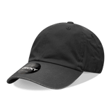 Decky 6 Panel Low Profile Relaxed Cotton Dad Hat | Decky 205 Black OSFM Hats