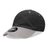 Decky 6 Panel Low Profile Relaxed Cotton Dad Hat | Decky 205 Black/L Grey OSFM Hats