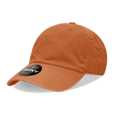 Decky 6 Panel Low Profile Relaxed Cotton Dad Hat | Decky 205 Burnt Orange OSFM Hats