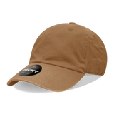 Decky 6 Panel Low Profile Relaxed Cotton Dad Hat | Decky 205 Coyote OSFM Hats