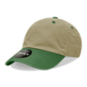 Decky 6 Panel Low Profile Relaxed Cotton Dad Hat | Decky 205 Khaki/Forest OSFM Hats