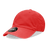 Decky 6 Panel Low Profile Relaxed Cotton Dad Hat | Decky 205 Red OSFM Hats