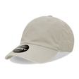 Decky 6 Panel Low Profile Relaxed Cotton Dad Hat | Decky 205 Stone OSFM Hats