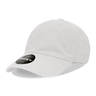 Decky 6 Panel Low Profile Relaxed Cotton Dad Hat | Decky 205 White OSFM Hats