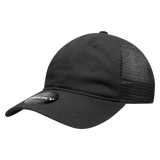 Decky 6 Panel Low Profile Relaxed Cotton Trucker | Decky 120 Black OSFM