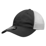 Decky 6 Panel Low Profile Relaxed Cotton Trucker | Decky 120 Blk/Blk/Wht OSFM