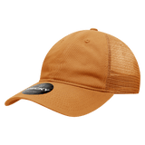 Decky 6 Panel Low Profile Relaxed Cotton Trucker | Decky 120 Burnt Orange OSFM