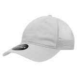 Decky 6 Panel Low Profile Relaxed Cotton Trucker | Decky 120 White OSFM