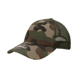 Decky 6 Panel Low Profile Relaxed Cotton Trucker | Decky 120 Woodland OSFM