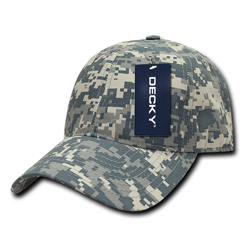 Decky 6 Panel Low Profile Relaxed Ripstop Dad Hat | Decky 239 ACU OSFM Hats