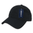 Decky 6 Panel Low Profile Relaxed Ripstop Dad Hat | Decky 239 Black OSFM Hats