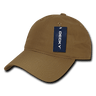 Decky 6 Panel Low Profile Relaxed Ripstop Dad Hat | Decky 239 Coyote OSFM Hats