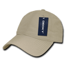 Decky 6 Panel Low Profile Relaxed Ripstop Dad Hat | Decky 239 Khaki OSFM Hats