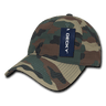 Decky 6 Panel Low Profile Relaxed Ripstop Dad Hat | Decky 239 Woodland OSFM Hats