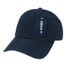Decky 6 Panel Low Profile Relaxed Vintage Dad Hat | Decky 959 Navy OSFM Hats