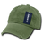 Decky 6 Panel Low Profile Relaxed Vintage Dad Hat | Decky 959 Olive OSFM Hats