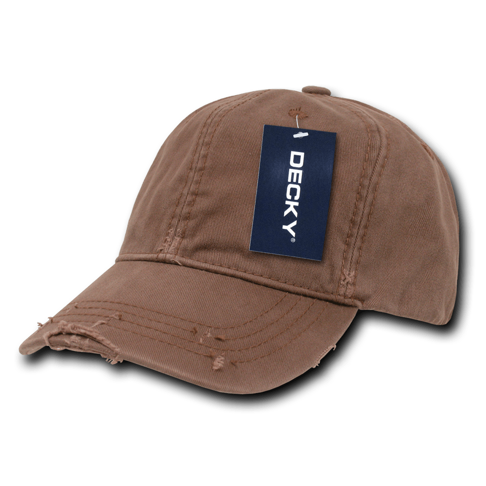 Decky 6 Panel Low Profile Relaxed Vintage Polo Fitted | Decky 860 Hot Chocolate S