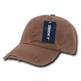 Decky 6 Panel Low Profile Relaxed Vintage Polo Fitted | Decky 860 Hot Chocolate S