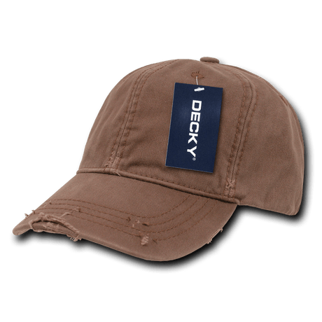 Decky 6 Panel Low Profile Relaxed Vintage Polo Fitted | Decky 860 Hot Chocolate S