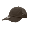 Decky 6 Panel Low Profile Relaxed Vintage Trucker | Decky 110 Chocolate OSFM