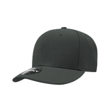 Decky 6 Panel Low Profile Structured Acrylic/Polyester Cap | Decky 206 Charcoal OSFM Hats
