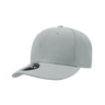 Decky 6 Panel Low Profile Structured Acrylic/Polyester Cap | Decky 206 Grey OSFM Hats