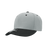 Decky 6 Panel Low Profile Structured Acrylic/Polyester Cap | Decky 206 GRY/BLK OSFM Hats