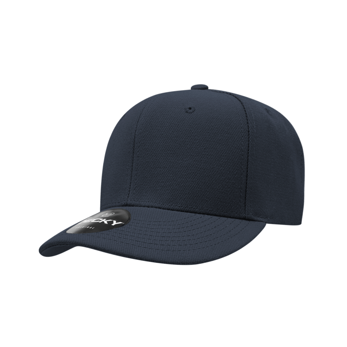 Decky 6 Panel Low Profile Structured Acrylic/Polyester Cap | Decky 206 Navy OSFM Hats