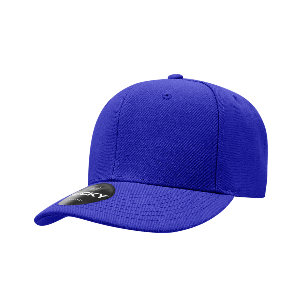 Decky 6 Panel Low Profile Structured Acrylic/Polyester Cap | Decky 206 Royal OSFM Hats