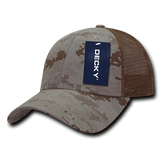 Decky 6 Panel Low Profile Structured Camo Trucker | Decky 218 DESERT Digital OSFM