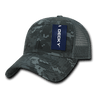 Decky 6 Panel Low Profile Structured Camo Trucker | Decky 218 NTG OSFM