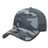 Decky 6 Panel Low Profile Structured Camo Trucker | Decky 218 URBAN OSFM