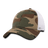 Decky 6 Panel Low Profile Structured Camo Trucker | Decky 218 Woodland/WHT OSFM