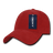 Decky 6 Panel Low Profile Structured Corduroy Cap | Decky 231 Red OSFM Hats