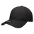 Decky 6 Panel Low Profile Structured Cotton Cap | Decky 209 Black OSFM Hats