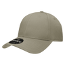 Decky 6 Panel Low Profile Structured Cotton Cap | Decky 209 Khaki OSFM Hats